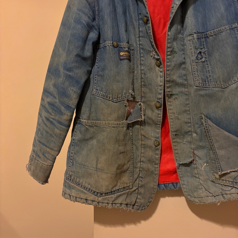 Men's Blue Denim Jacket - Picture 4 of 12